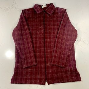 Vintage plaid jacket